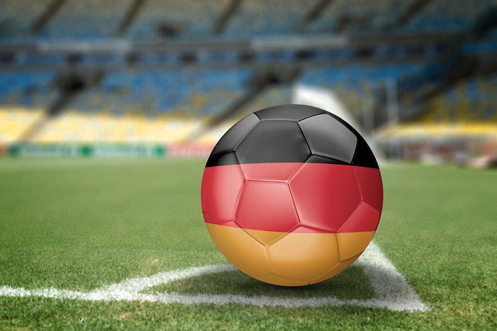 Fußball in Deutschland-Farben