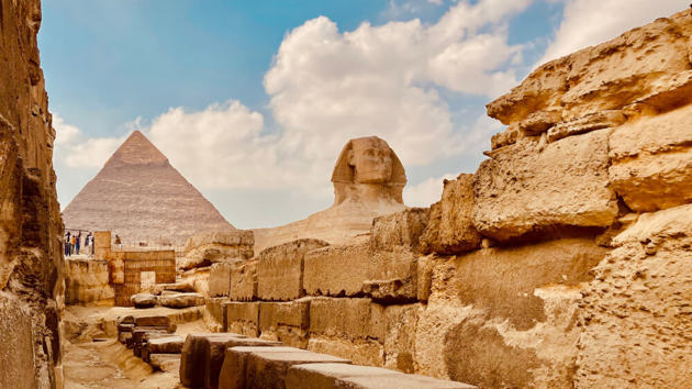 Ägypten: Sphinx und Pyramide